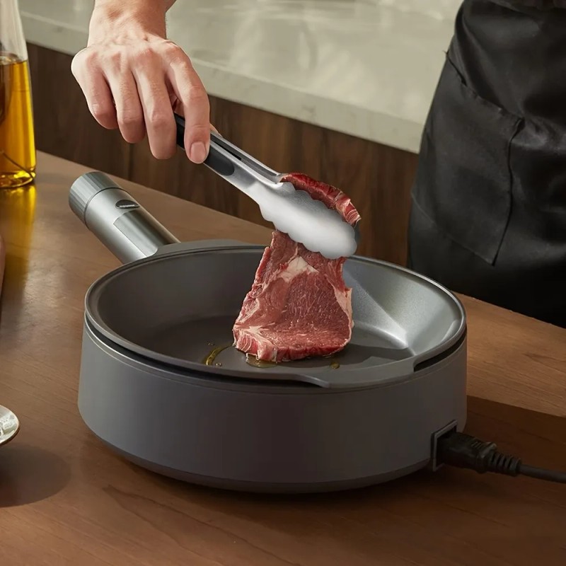 1 Alicate De Cocina De Acero Inoxidable, Pinzas Para Aliment