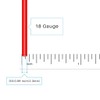 BNTECHGO 18 Gauge Silicone wire 5 ft red and 5