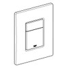 Grohe Skate Cosmopolitan control panel phantom black for Grohe Rapid