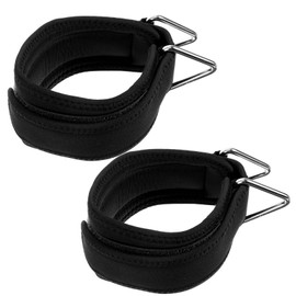 GANAZONO 1Pair Fitness Ankle Straps for Cable Machines Durable Gym Ankle Belt for Resistance Training for Leg Workouts Hip Abduction Stretching
