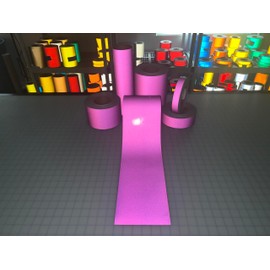 Nikalite Purple Reflective Tape Type 1 Flexible Engineer Grade 1"" 2"" 4"" 6"" 8"" 12"" Nikkalite ELG (2"" x 30'), ELG_Purple-190128