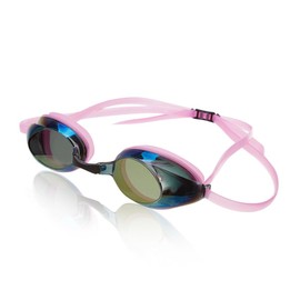 Sporti Antifog S2 Mirrored Goggle - Gold Mirror Smoke Lens/Pink Frame