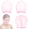 3 Pcs Makeup Protector Hood for Face, Polyester Chiffon Makeup