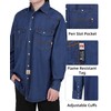 BOCOMAL FR Shirts Washed Denim EX Soft Lightweight Smooth Fit