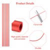 TIESOME Spray Can Straws, 100 PCS Red Extension Straws for