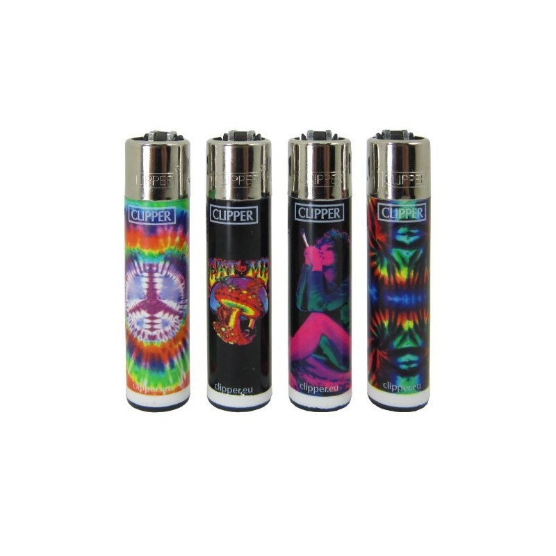 Bundle - 4 Items - Clipper Lighter Tie Dye"Trip 2"