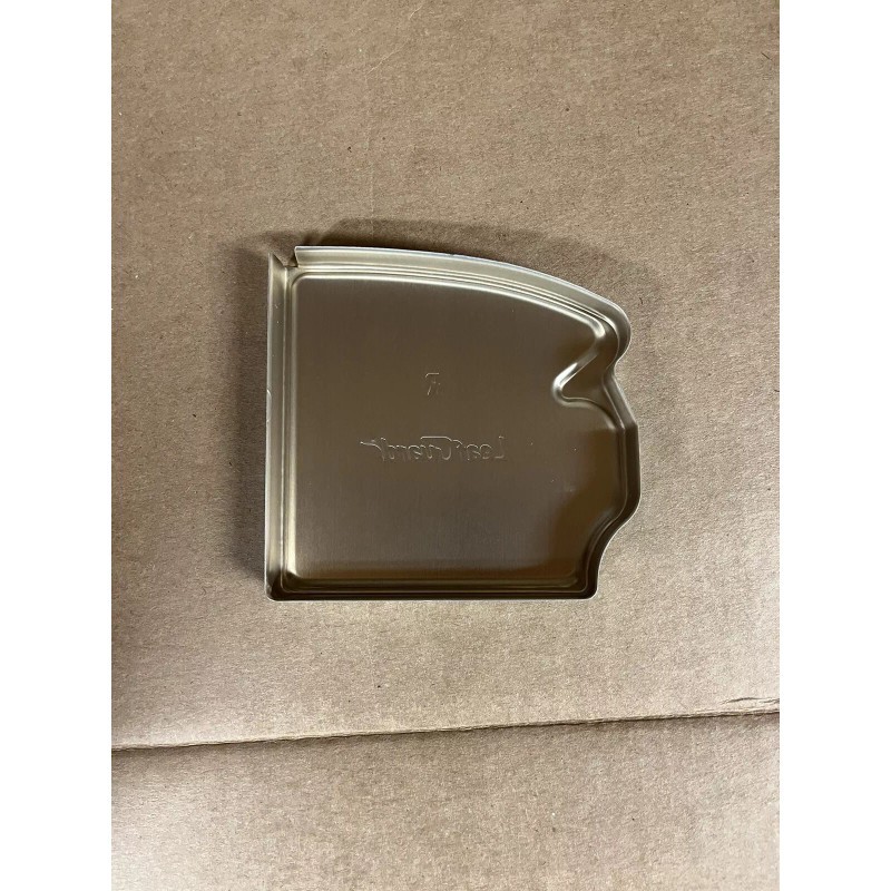 LEAFGUARD Light Gray LEAF GUARD Aluminum SEAMLESS Gutter Right End