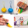 200 Pcs Straps Lobster Claw Clasp, BetterJonny Colorful Lanyard with