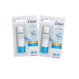 Lip Balm | Dove Nourishing Lipcare 4.8 g | Hydrating Care | Lip Care (Pack of 2)