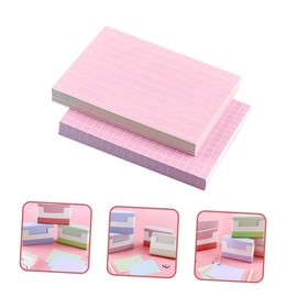 Operitacx 150pcs Ruled Index Cards Random Colors Versatile Note Cards for Study Memorization and Project Organization for School and Office Use