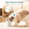 vancasso Ceramic Slow Feeder Cat Bowl, 6.25 Inch Elevated Cat