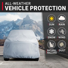 iCarCover Premium Truck Cover for 2009-2018 Dodge Ram 1500 Regular Cab 6.4 ft Regular Bed Waterproof All Weather Rain Snow UV Sun Hail Protector, Full Exterior Indoor Outdoor Truck Cover