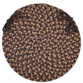 Super Area Rugs Hartford Chair Pad/Seat Cushion for Dining/Kitchen Chairs, Taupetone, 15" x 15"