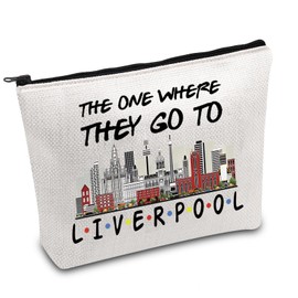 Liverpool Trip Makeup Bag Liverpool Travel Gift Liverpool Souvenir Gift Liverpool Travel Bag Housewarming Gift Welcome Gift (Liverpool ca)