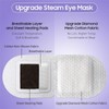 Steam Masque - Heating Warm Eye Masques,Warm Compress Pads for