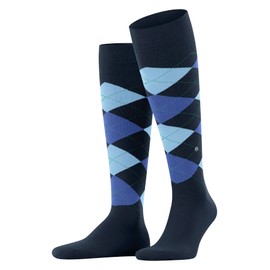 Burlington Men's Knee Socks, Blue (Marine 6121)