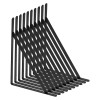 12 X 8 In Heavy Duty Floating Shelf Bracket Steel