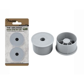 ROLLINGDOG Exclusive End Caps Refill for 18" Paint Roller Frame 1.75"(44mm) Core/Paint Roller Cover with Pin Hole Sized 10mm (Pack of 2)