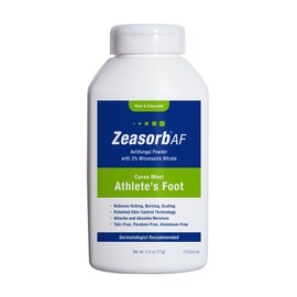 Zeasorb Athlete's Foot Powder, Super Absorbent Itch Relief, 2.5 oz