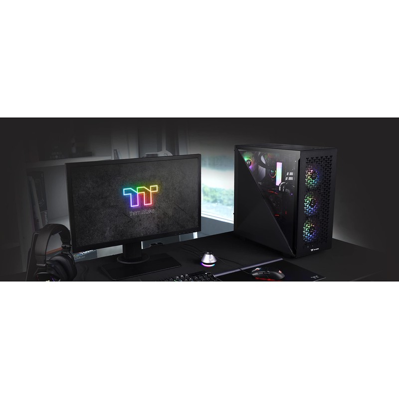 Thermaltake Divider 300 TG Air ATX mid Tower Black Edition