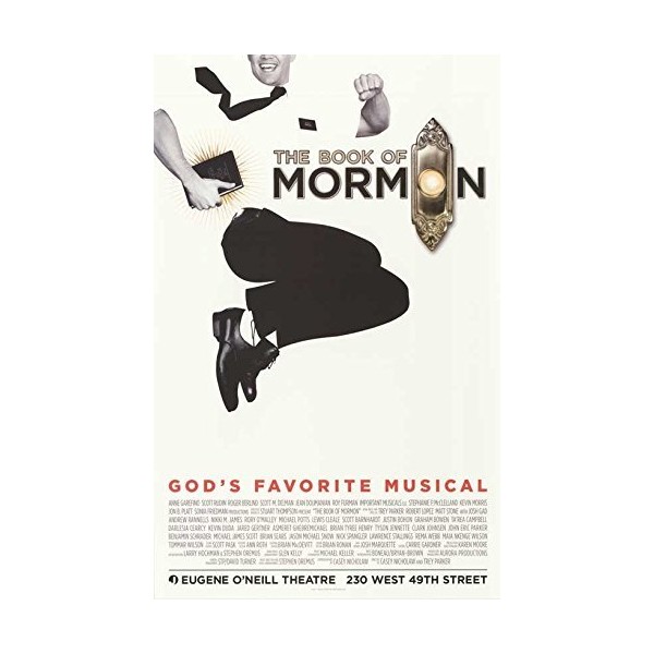 Movie Posters The Book of Mormon (Broadway) 11 x 17 Broadway Show Poster