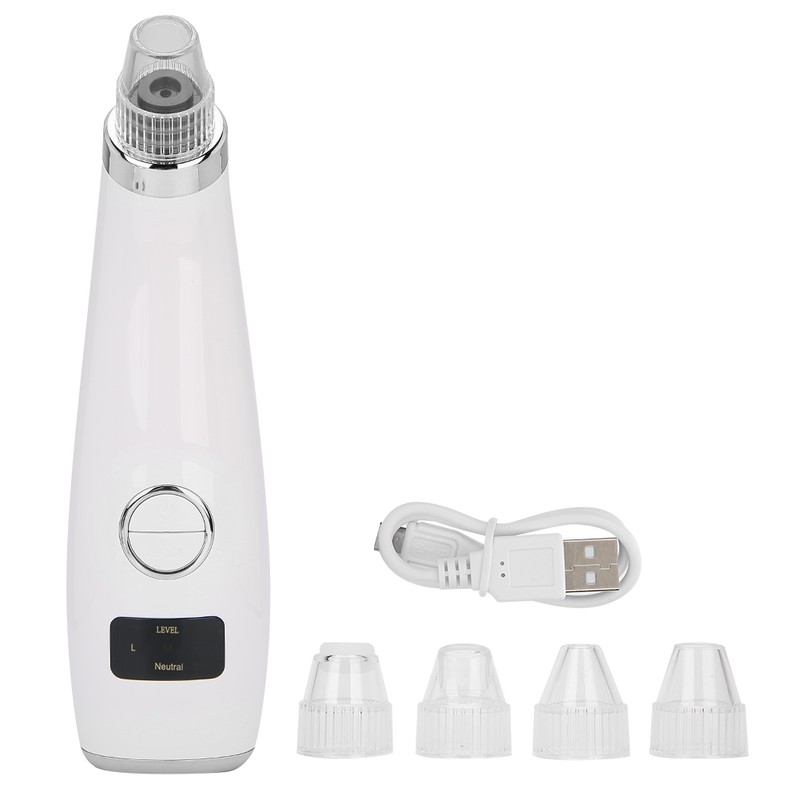 5V1 Electric Blackhead Removal Machine Adjustable Suction Modes Pore CleanerSilver