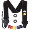 Crescent Guitar Strap, Guitar Picks, 10 Pieces, Rock Acoustic Guitar,