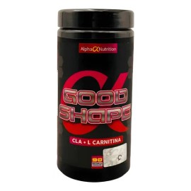Cla  Carnitina Good Shape Alpha Nutrition 90 Caps Sin Sabor                                                                                           