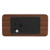 LED Wood Digital Alarm Clock 3 Level Brightness Electronic Clock