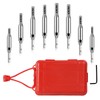 CCTSA Self Centering Drill Bits Set for Hinges, Center Drill