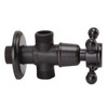 Angle Stop Valve Retro Copper Cross Handle Water Stop Valve
