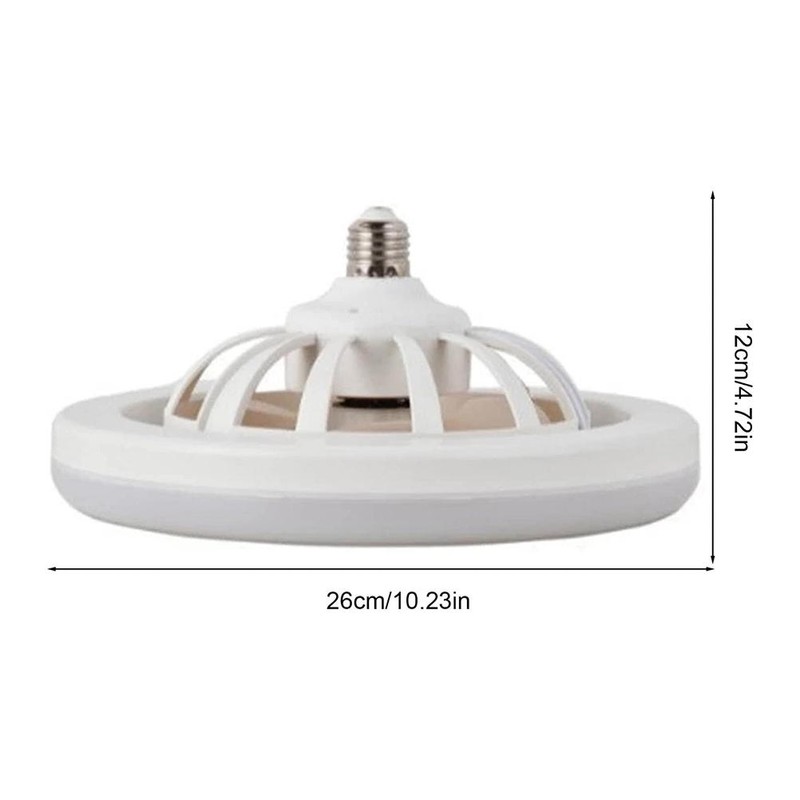 Ceiling Fans with Lighting 30W Dimmable Fan Lamp Modern Smart