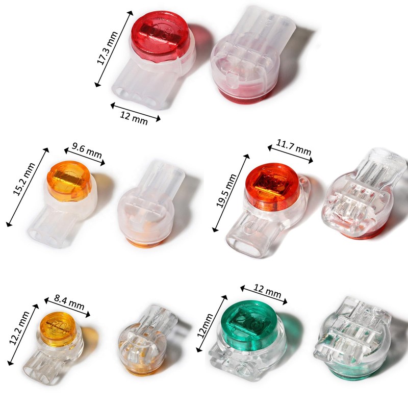 Telephone Cable Connector, UY/UY2/UR/UR2/UG Single Core Connector Kit, Low Current