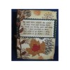 Sweet Grass Stamps PINE CONE Large unmounted rubber stamp, winter,