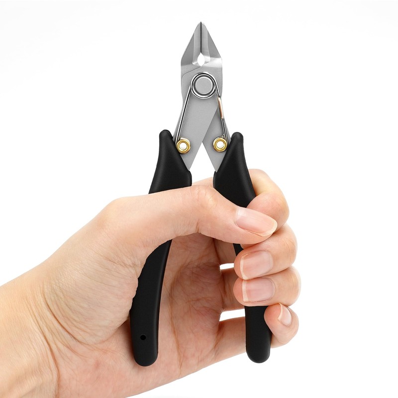 VANCAFUL Wire Cutter, Flush Cutter, ESD Micro Cutter, Stainless Steel