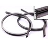 2 x 800 mm replacement rubber for windscreen wipers, 80