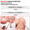 Black Files - Ingrown Toe Nail File & Lifter Kit