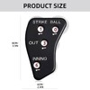 Referee Indicator Baseball Clicker Handheld Baseball Softball Game Counter 4