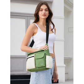 CLUCI Travel Purses for Women, Waterproof Nylon Crossbody Bags for Woman Trendy, Anti Theft Shoulder Handbags for Ladies