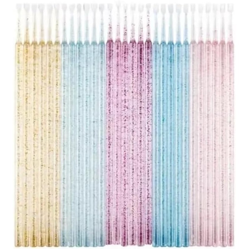 1000 piezas Microbrush Desechable. Hisopo, Aplicador, Extensión de pestañas, Microbrush,