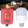 Portable Bulb Lamp Adjustable Brightness LED Lithium Battery Powered Light