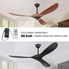 Yahada 60" Ceiling Fan Remote Control Kit, Suitable for 60