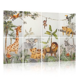 HLJ ART Art Acoustic Panels: Soundproof Padding Decorative Noise Absorbing Panel for Studio Office, 8 Pack 12x16 Acoustic Treatment for Recording Studio