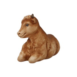 Goebel Ox Figurine, Elegant, Timeless Design, Made of Stoneware, Height 7 cm, 41-661-08-1