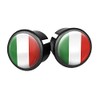 Velox Pictured Bar End Plugs, Italy, One Size