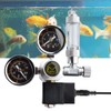 CO2 Pressure Regulator with Solenoid Valve Pressure Gauge and Check