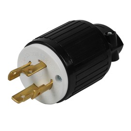 Nema L14-30P 30A 125/250V 3 Pole 4 Wire Industrial Grade Locking Male Plug, Industrial Twist Lock L14-30 30-Amp Locking Plug. LK-6431