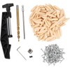 Tools Pocket Hole Clamp for Woodworking Jig Slant Hole 9.5Mm