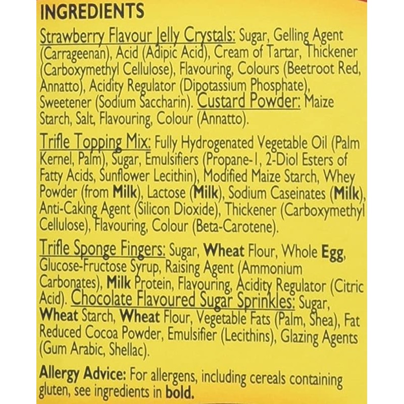 Bird's Strawberry Trifle, 5.10-Ounce (Pack of 4)