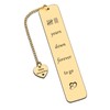 8 Years Anniversary Bookmark Gifts for Him Her Bronze 8th